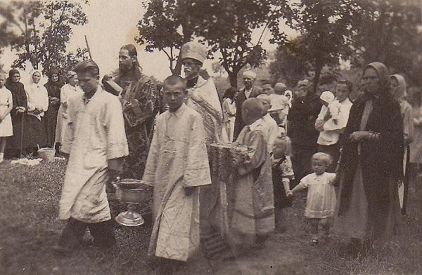 Хресний хід з о. Носалем. 1930-ті роки