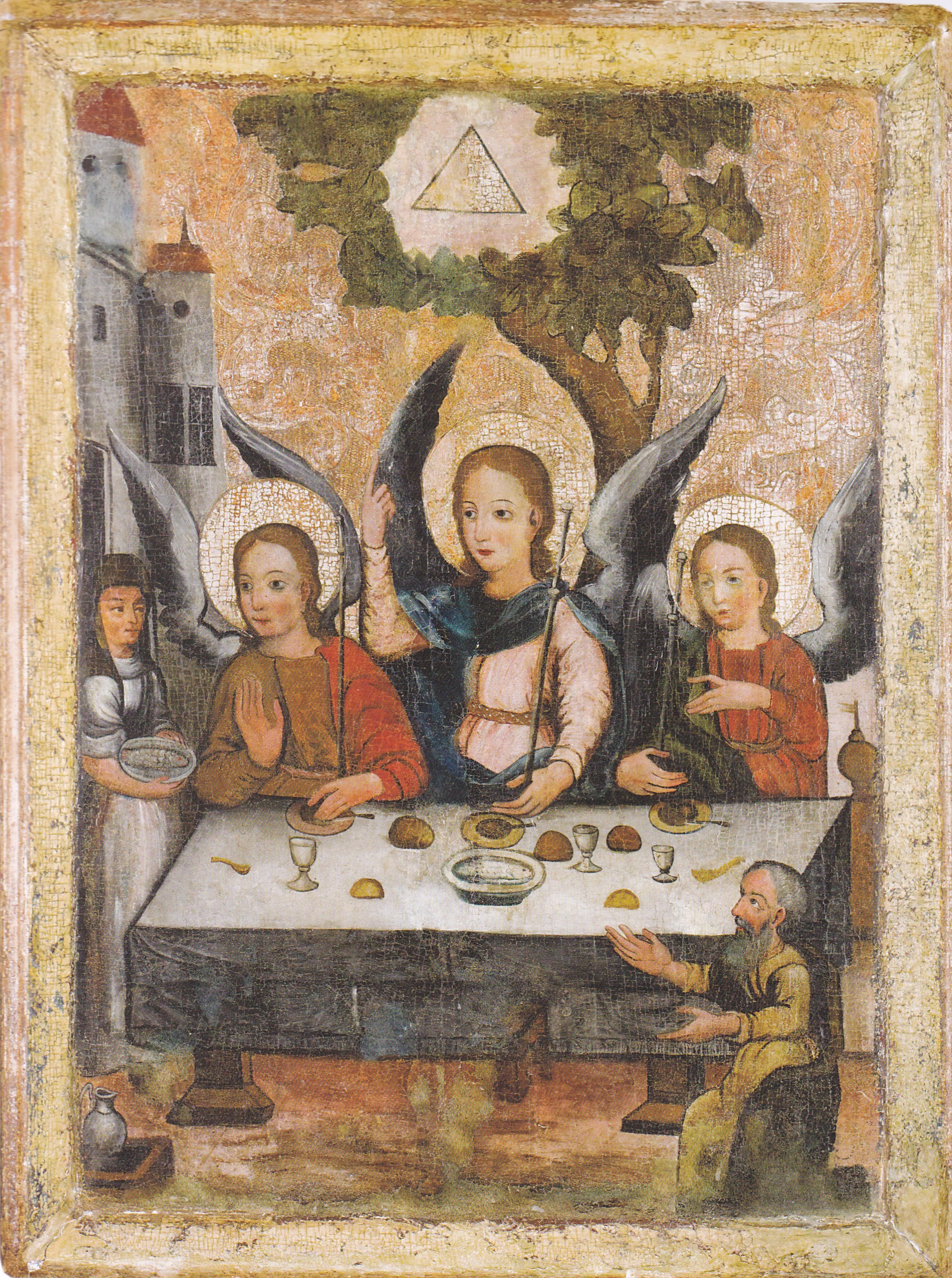 Фото до публікації в Фотоколекції з назвою Ікона «Старозавітна Трійця»