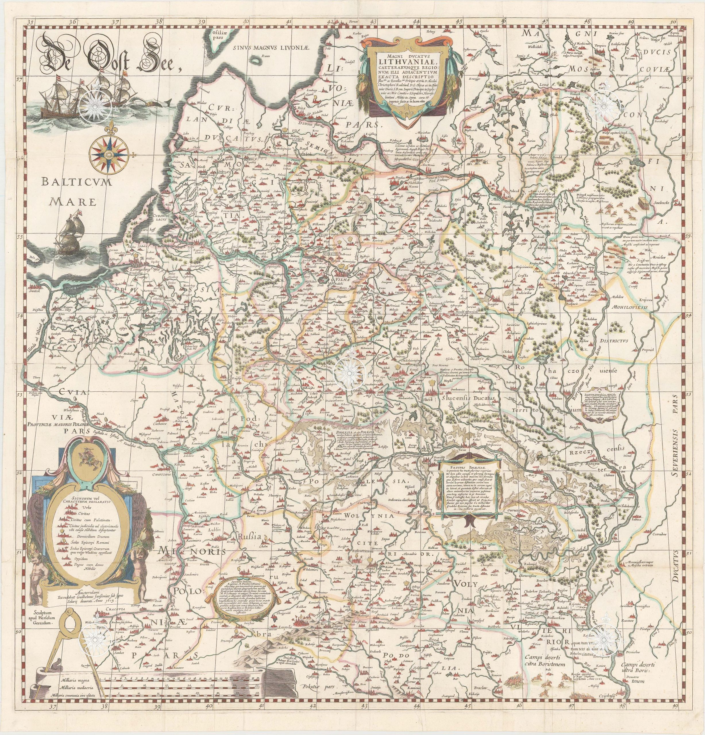 Фото з назвою Magni Ducatus Lithuaniae, 1613 р. (1649 р. вид.)