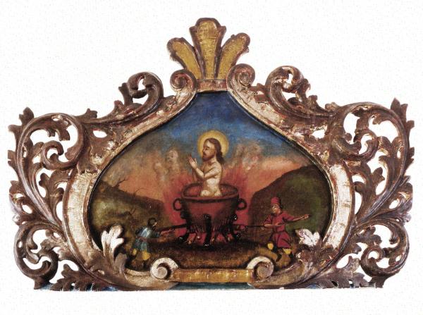 Mедальйон «Страсті апостола Іоана» (ХVIII ст.)