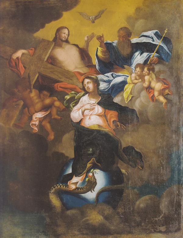 Ікона «Коронування Богородиці» (XVIII ст.)