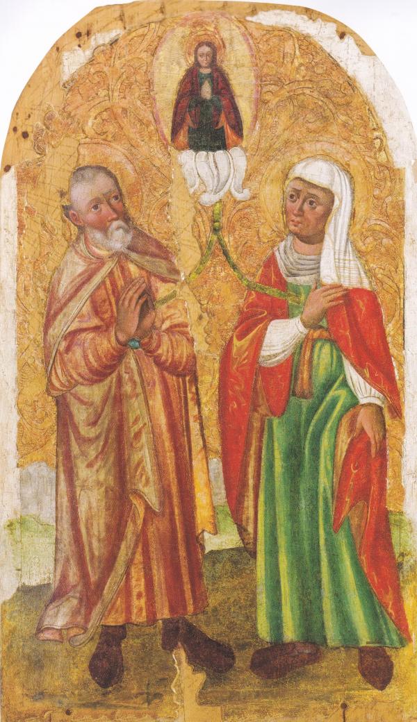 Ікона «Святі Іоаким та Анна»