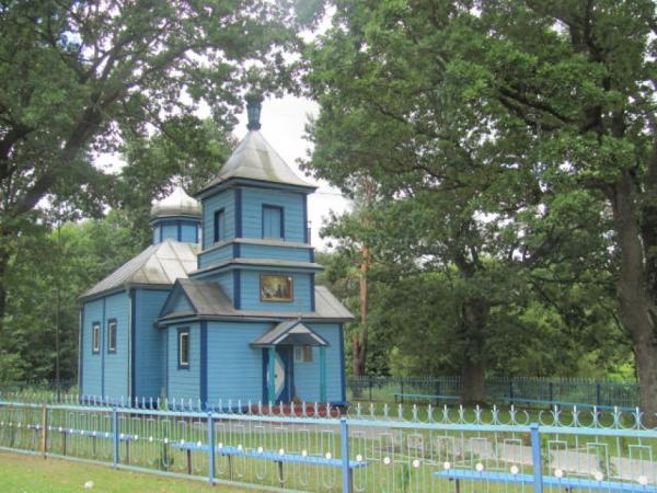 Церква Успіння Пресвятої Богородиці у с. Запруддя, Камінь-Каширського району (1795)