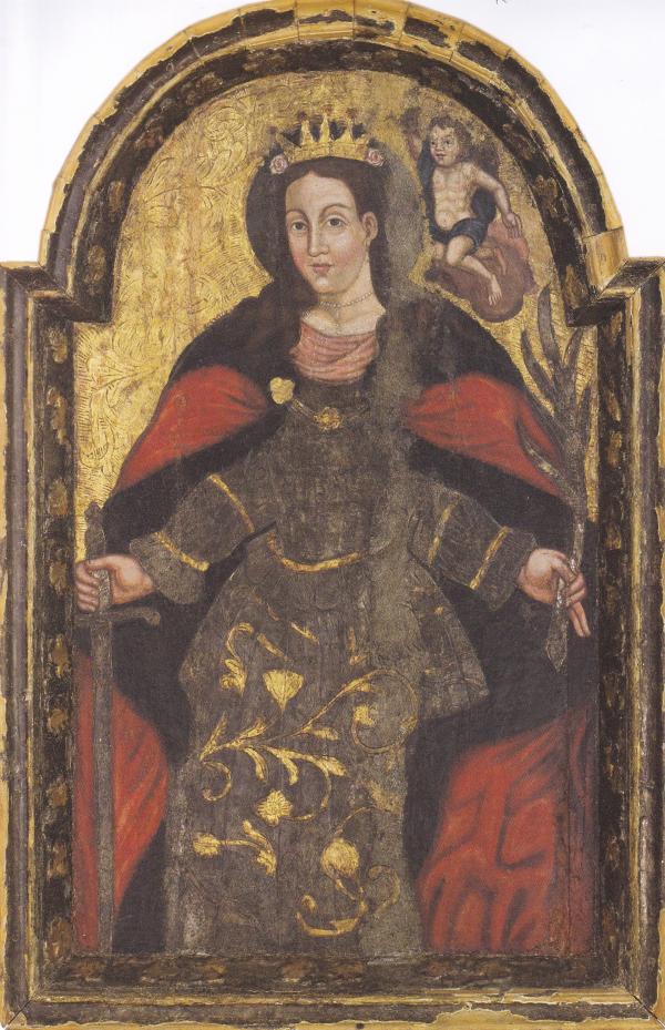 Ікона «Свята Катерина» (серед. XVIII ст.)