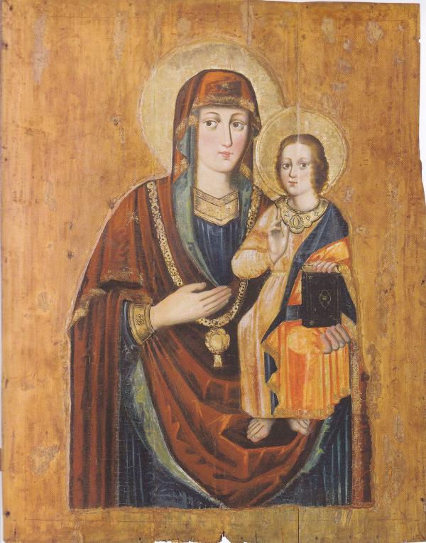 Ікона «Богородиця Одигітрія» (XVIII ст.)